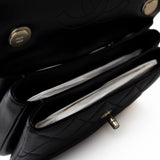 CHANEL Handbag Black Lambskin Quilted Trendy CC Small Light Gold Hardware - Redeluxe