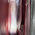 CHANEL Handbag Black Vintage Lambskin Quilted Classic Flap with Handle Medium GHW - Redeluxe