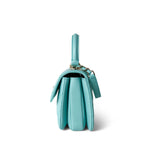 CHANEL Handbag Blue 24C Tiffany Blue Lambskin Quilted Mini Trendy CC Light Gold Hardware - Redeluxe