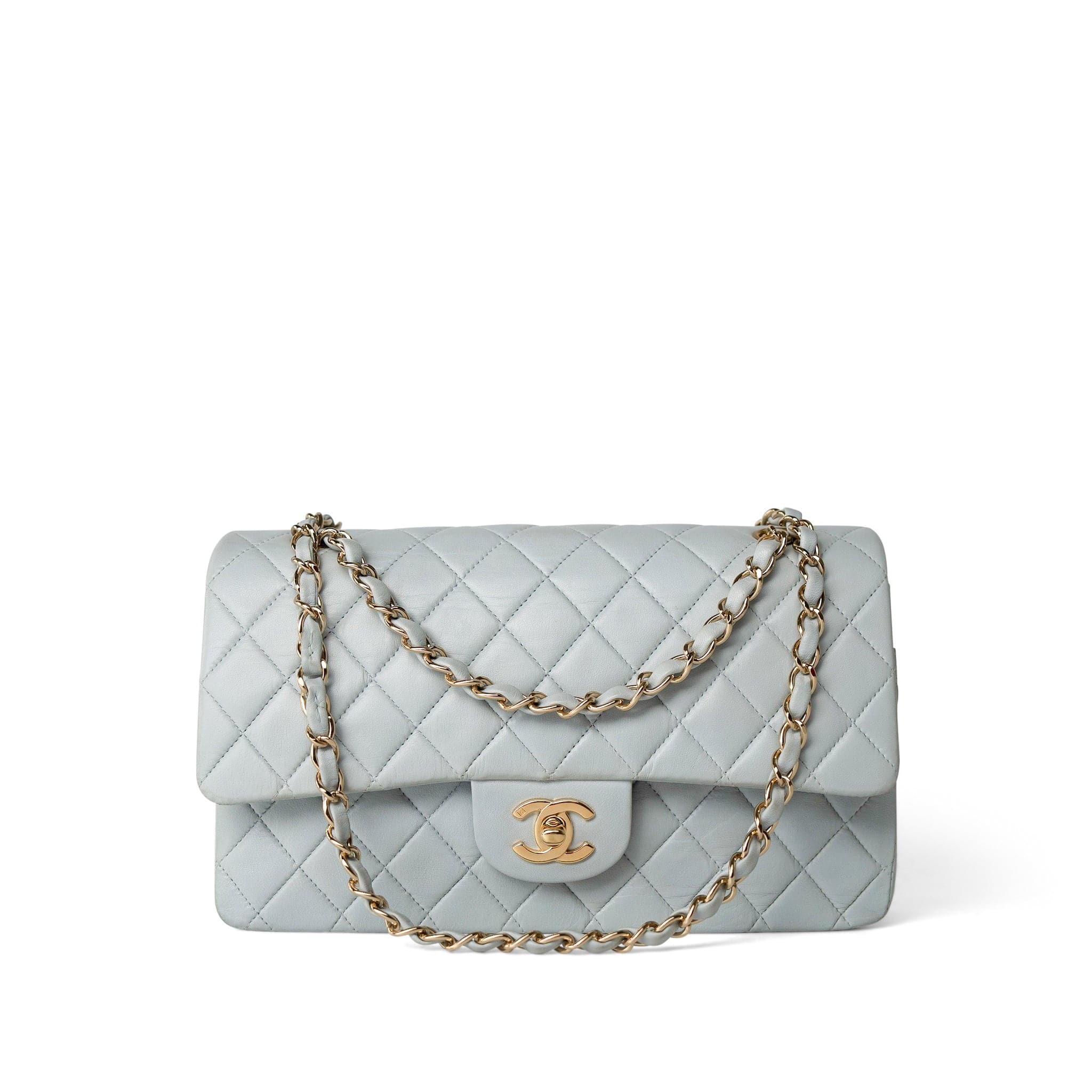 【ヴィンテージ】Rank:S☆Chanel Blue/Gold Bi ウエストバック ヴィンテージ】Rank:S☆Chanel Blue/Gold Bi ウエストバック