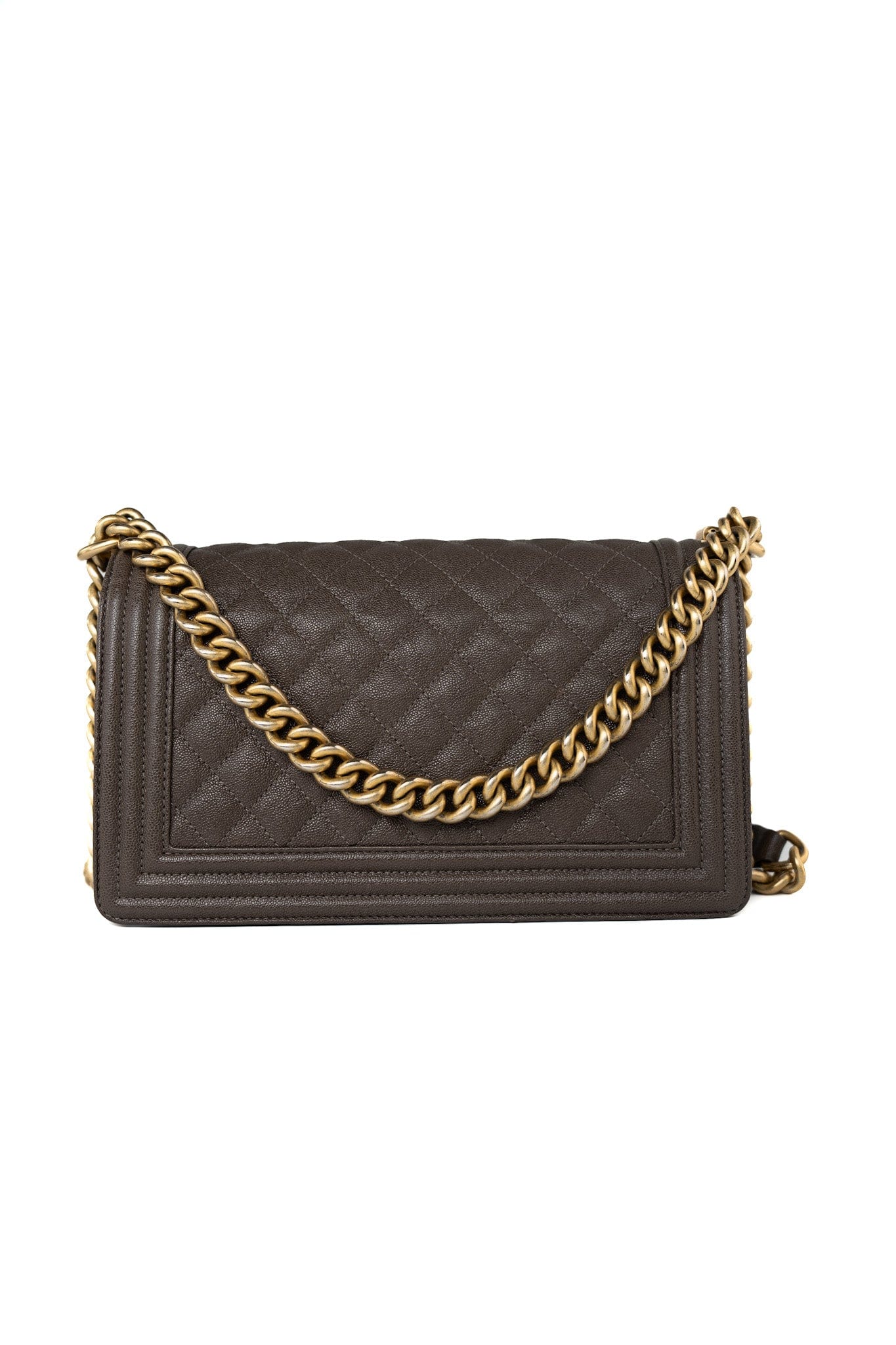 Chanel boy bag taupe best sale