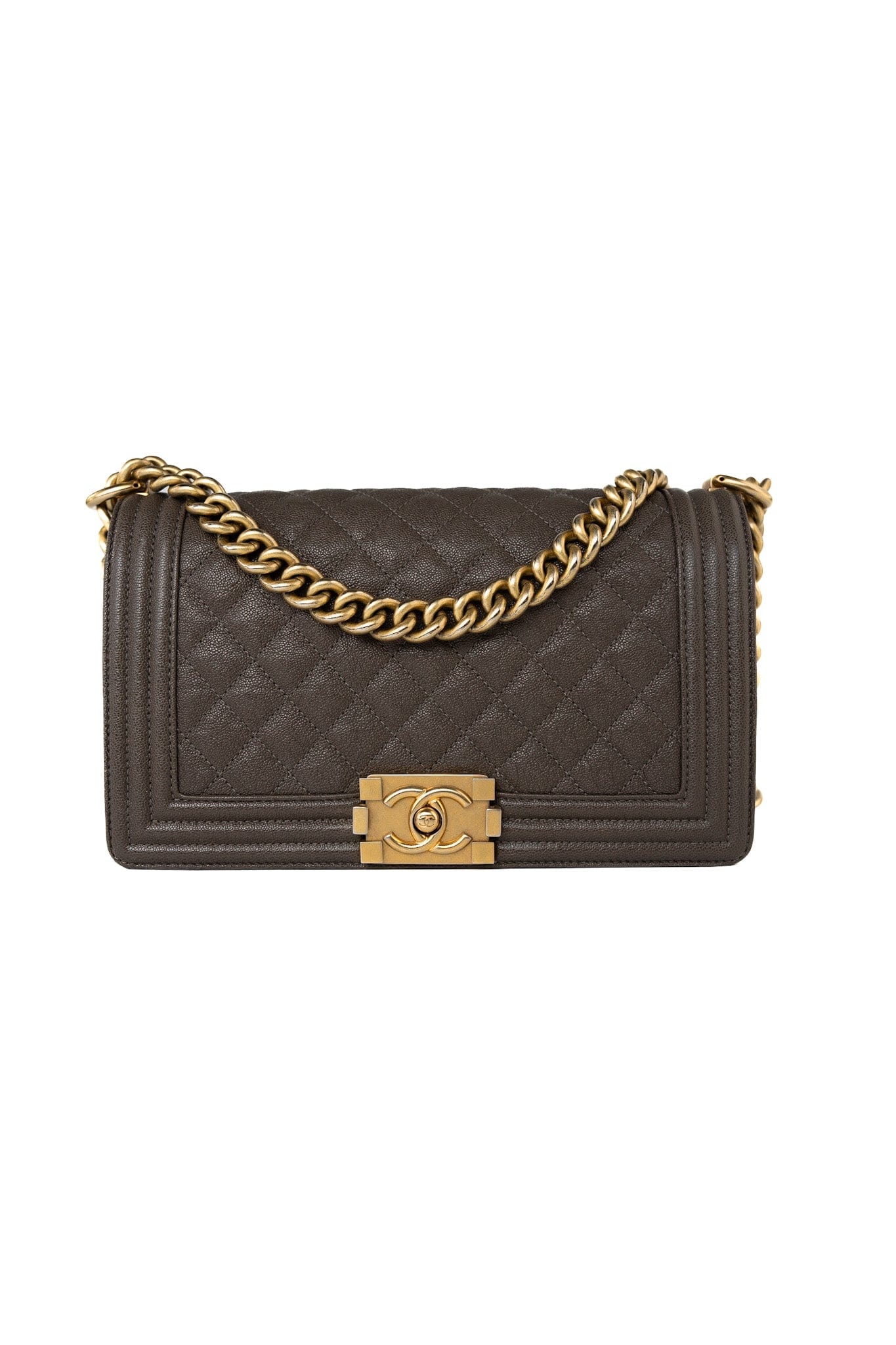 Chanel boy taupe online
