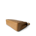CHANEL Handbag Caramel Vintage Caramel Quilted Single Flap Medium Gold Hardware - Redeluxe