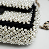 CHANEL Handbag Chanel 19S Mini Pearl On Flap - Redeluxe