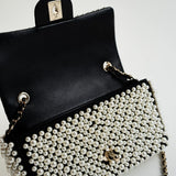 CHANEL Handbag Chanel 19S Mini Pearl On Flap - Redeluxe