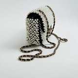 CHANEL Handbag Chanel 19S Mini Pearl On Flap - Redeluxe