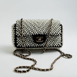 CHANEL Handbag Chanel 19S Mini Pearl On Flap - Redeluxe