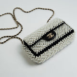 CHANEL Handbag Chanel 19S Mini Pearl On Flap - Redeluxe