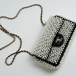 CHANEL Handbag Chanel 19S Mini Pearl On Flap - Redeluxe