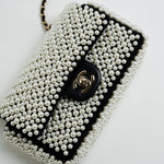 CHANEL Handbag Chanel 19S Mini Pearl On Flap - Redeluxe