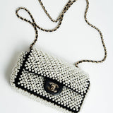 CHANEL Handbag Chanel 19S Mini Pearl On Flap - Redeluxe