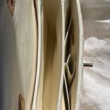 CHANEL Handbag Chanel 21B Small White Lambskin Quilted Trendy CC w/ Rose Gold Hardware - Redeluxe