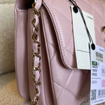 CHANEL Handbag Chanel 21S Small Light Pink Lambskin Quilted Trendy CC LGHW - Redeluxe