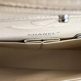 CHANEL Handbag Chanel Beige Clair Caviar Quilted Classic Flap Medium SHW - Redeluxe