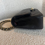 CHANEL Handbag Chanel Black Caviar Quilted Classic Flap Medium LGHW - Redeluxe