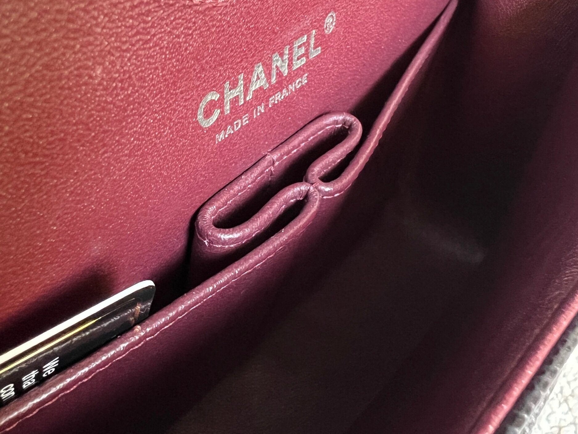 CHANEL Handbag Chanel Black Caviar Quilted Classic Flap Small SHW - Redeluxe