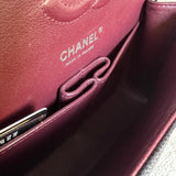 CHANEL Handbag Chanel Black Caviar Quilted Classic Flap Small SHW - Redeluxe
