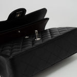 CHANEL Handbag Chanel Black Caviar Quilted Classic Flap Small SHW - Redeluxe