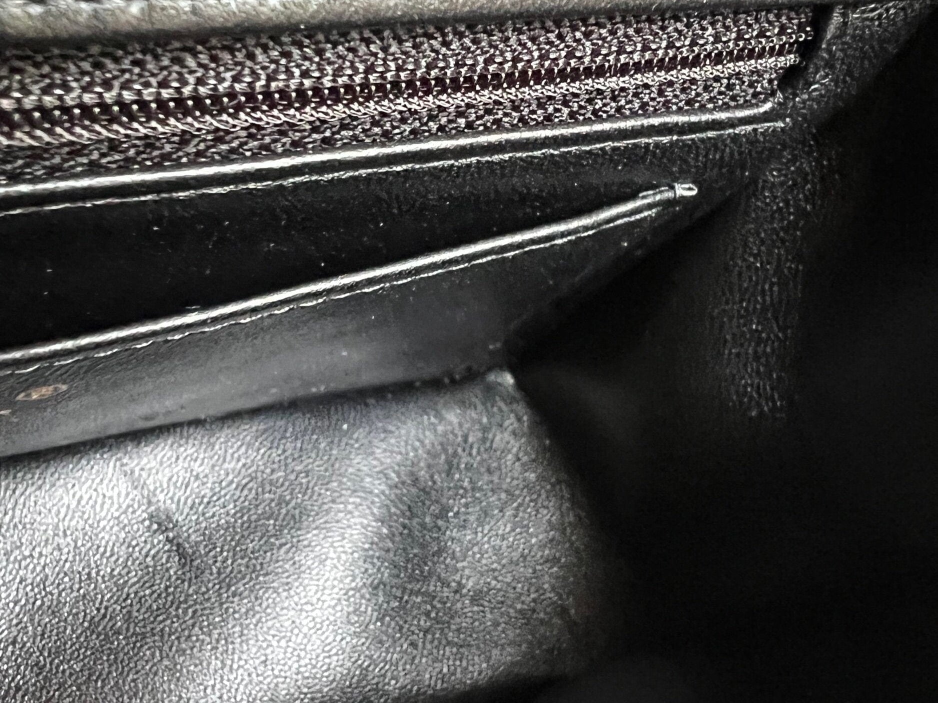 CHANEL Handbag Chanel Black Mini Rectangular Lambskin Quilted Flap LGHW - Redeluxe