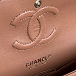 CHANEL Handbag Chanel Caramel Lambskin Quilted Classic Flap Medium LGHW - Redeluxe