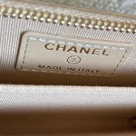 CHANEL Handbag Chanel Classic Zipped Coin Purse Beige - Redeluxe