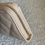 CHANEL Handbag Chanel Classic Zipped Coin Purse Beige - Redeluxe