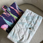 CHANEL Handbag Chanel Jungle Jeans Flap Bag Blue SHW - Redeluxe
