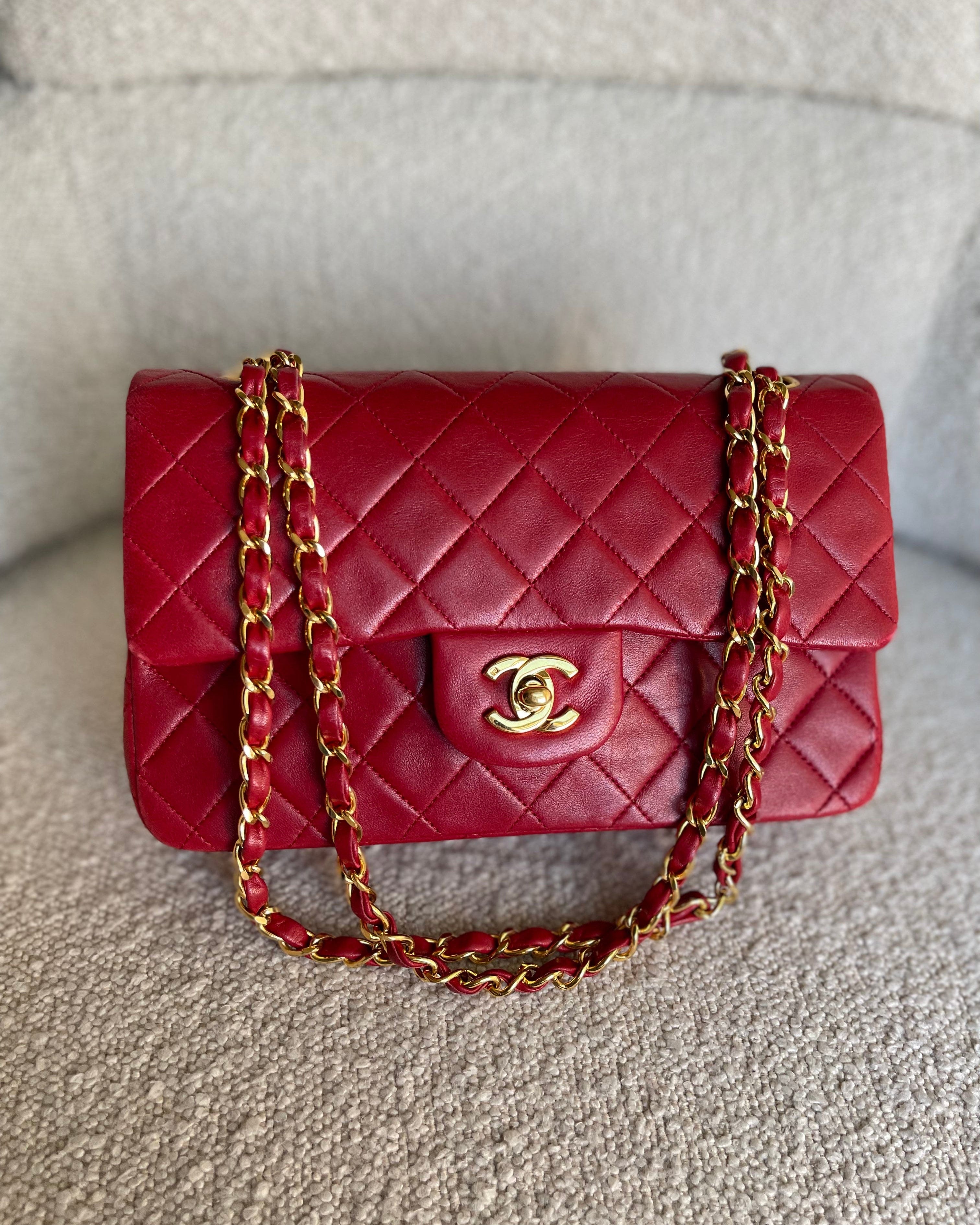 Little red chanel bag discount