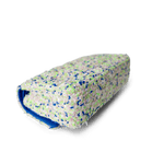 CHANEL Handbag Classic Flap / White 23S White Blue Green Tweed Quilted Classic Flap Medium - Redeluxe
