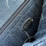 CHANEL Handbag Denim Quilted Single Flap Medium SHW - Redeluxe