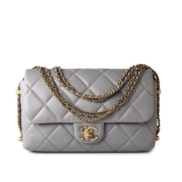 chanel-handbag-grey-grey-