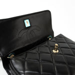 CHANEL Handbag Lambskin Quilted Trendy CC Small Light Gold Hardware - Redeluxe