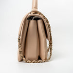 CHANEL Handbag Light Beige Lambskin Quilted Trendy CC Small LGHW - Redeluxe