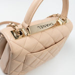 CHANEL Handbag Light Beige Lambskin Quilted Trendy CC Small LGHW - Redeluxe