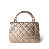 CHANEL Handbag Metallic Lambskin Quilted Trendy CC Small - Redeluxe
