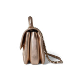 CHANEL Handbag Metallic Lambskin Quilted Trendy CC Small - Redeluxe
