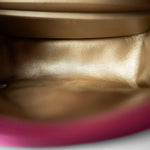CHANEL Handbag Pink 20S Pink Lambskin Quilted Pearl Crush Mini Aged Gold Hardware - Redeluxe
