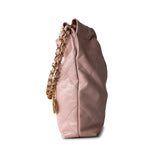CHANEL Handbag Pink 23S Rose Claire (Pink) Small Calfskin Quilted 22 Bag AGHW - Redeluxe