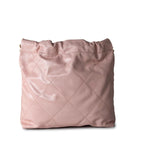 CHANEL Handbag Pink 23S Rose Claire (Pink) Small Calfskin Quilted 22 Bag AGHW - Redeluxe