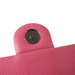 CHANEL Handbag Pink Pink Caviar Quilted Incognito Square Flap Bag - Redeluxe