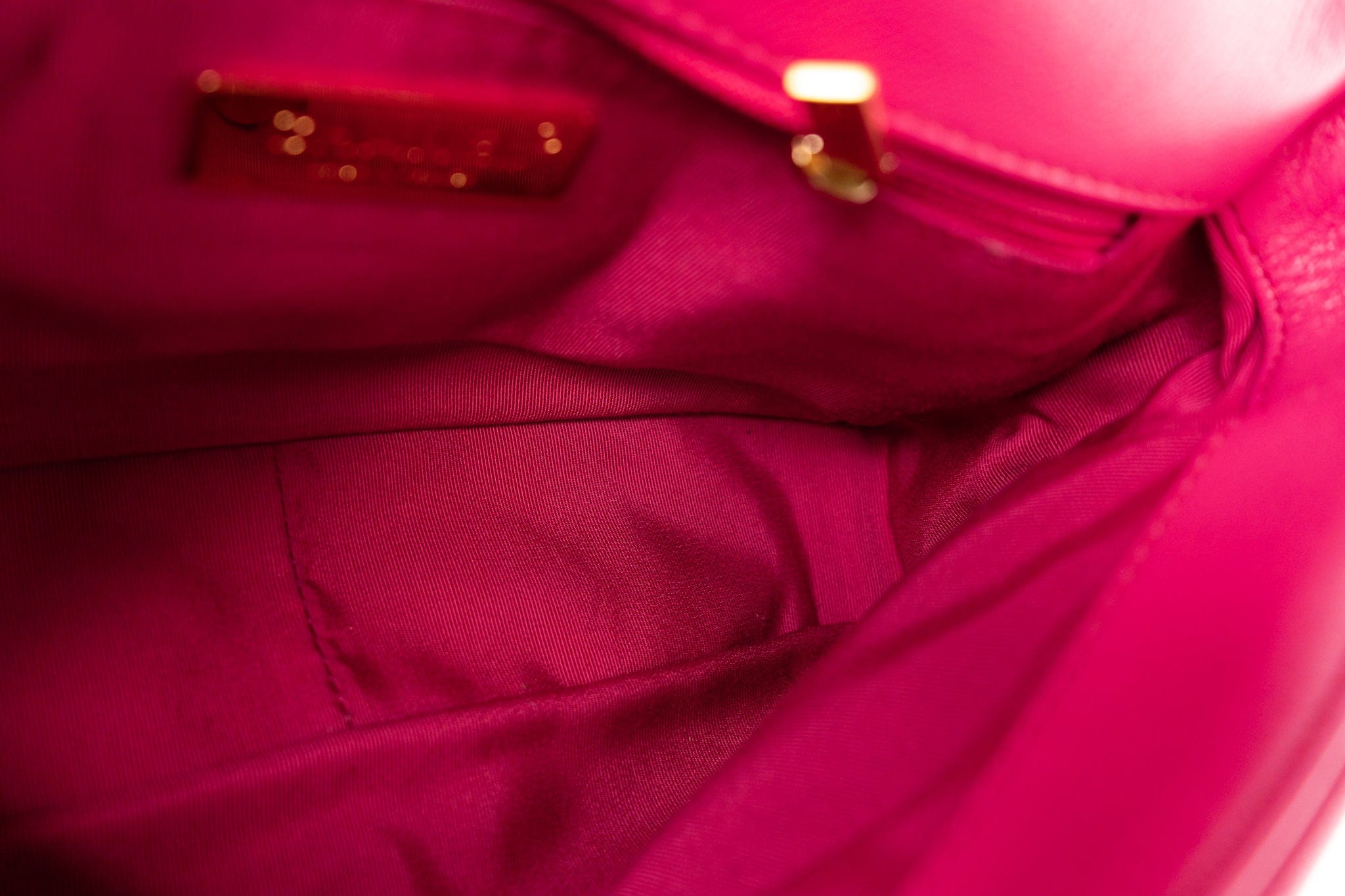 CHANEL Handbag Pink Pink Goatskin Quilted 19 Flap Small Mixed Hardware - Redeluxe