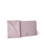 CHANEL Handbag Pink Travel Wallet on Chain Light Pink Caviar Quilted Light Gold Hardware - Redeluxe