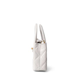 CHANEL Handbag Pink White Aged Calfskin Nano Kelly Mini Shopper - Redeluxe