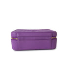 CHANEL Handbag Purple 20C Purple Caviar Quilted CC Medium Filigree Vanity Case - Redeluxe