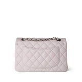 CHANEL Handbag Purple 21B Light Purple Lambskin Quilted Classic Flap Small Silver Hardware - Redeluxe