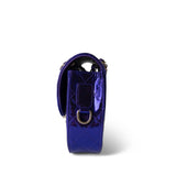 CHANEL Handbag Purple 24C Shiny Purple Calfskin Quilted Flap Bag & Coin Purse - Redeluxe