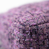 CHANEL Handbag Purple Tweed Quilted 19 Flap Large Mixed Hardware - Redeluxe