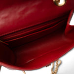 CHANEL Handbag Red 19A Red Aged Calfskin Quilted Mini Reissue Flap - Redeluxe