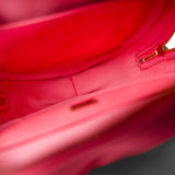 CHANEL Handbag Seasonal / Pink 22S Pink Lambskin Quilted Large Heart Bag Light Gold Hardware - Redeluxe