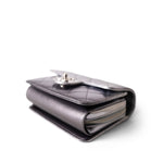 CHANEL Handbag Silver Like a Wallet Flap Bag Gradient Quilted Metallic Lambskin Silver Hardware - Redeluxe